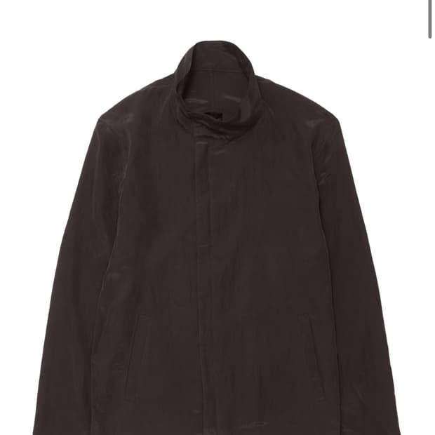 (구매) 해칭룸 하이넥 셔켓 버건디