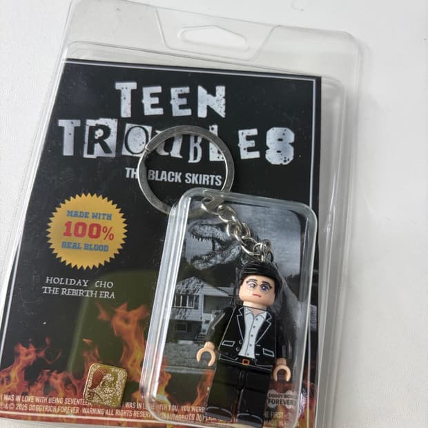 검정치마 레고 키링 2025 콘서트 MD상품