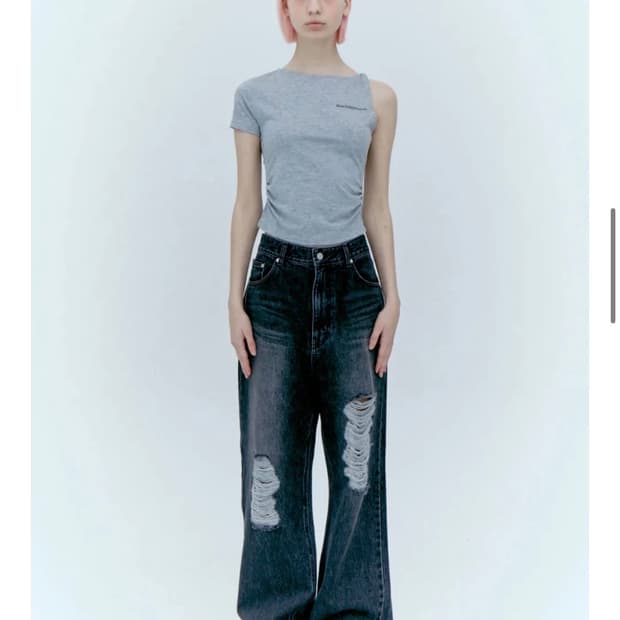 레스트앤레크레이션 디스트로이드 팬츠 M 