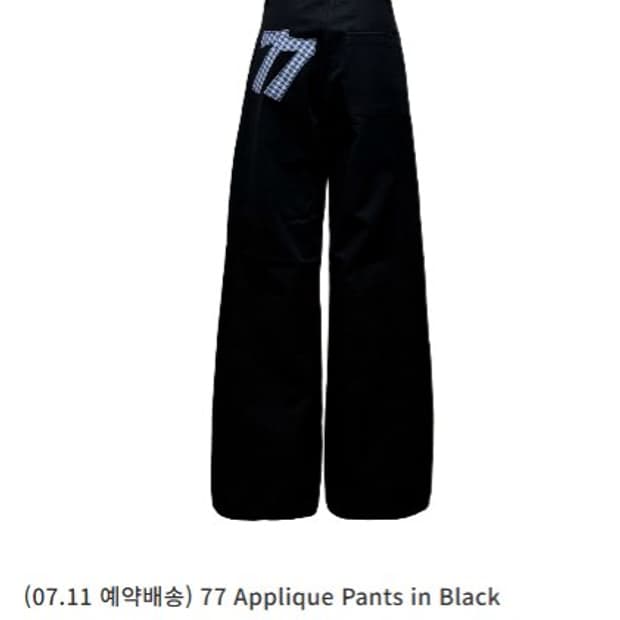 탄산마그네슘 77아플리케팬츠 새상품