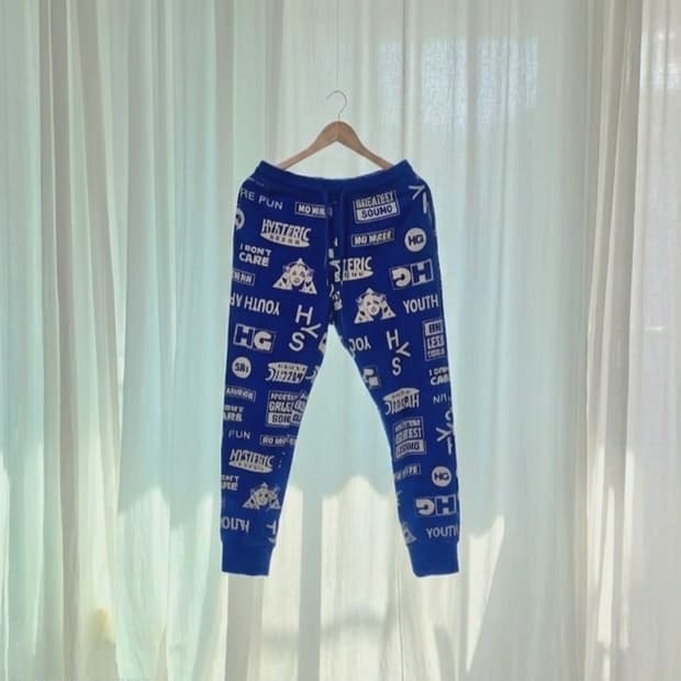 히스테릭글래머 스웨트 팬츠 