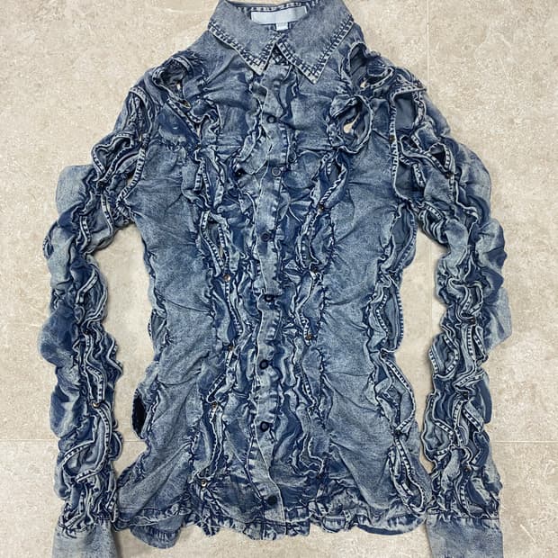 폰더럴 ponder.er 데님 셔츠