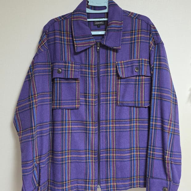 퍼스텝 체크 셔츠