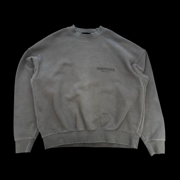 에센셜 피어 오브 갓 로고 스웻셔츠