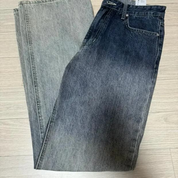 마틴플랜 그라데이션 데님 팬츠