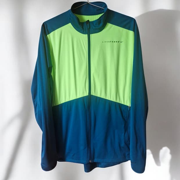 나이키 Livestrong 트레이닝져지 청녹 Xl