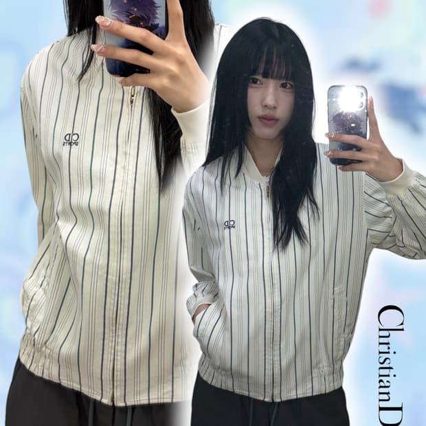 크리스찬 디올 스트라이프 자켓