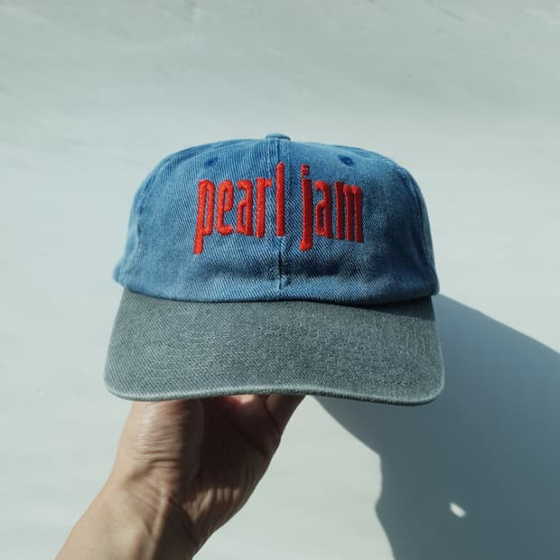 90s Pearl Jam "dissident" 6-Panel Cap