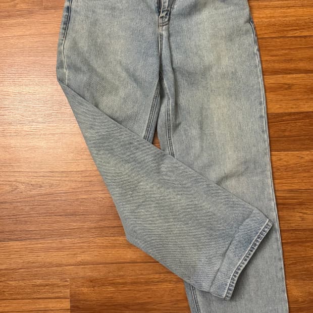 무신사 스탠다드 데님 팬츠 라이트 인디고