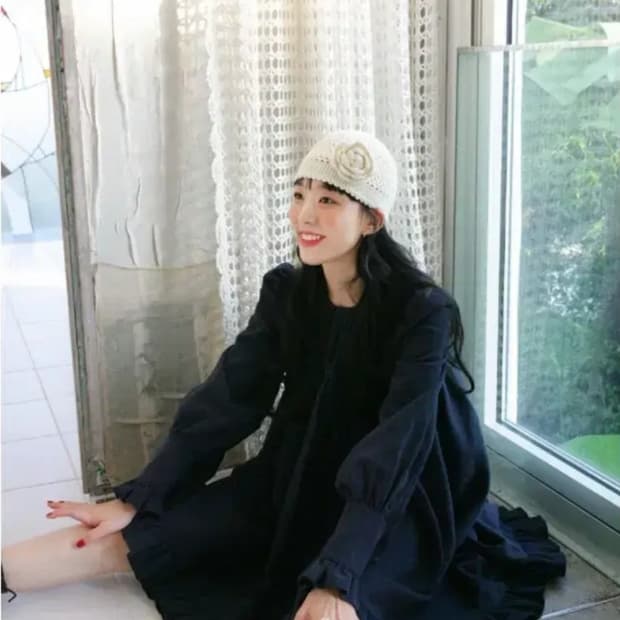 Fletta 플레따 36 원피스 네이비