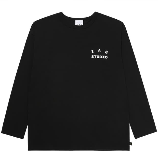 아이앱 스튜디오 롱슬리브 블랙 L