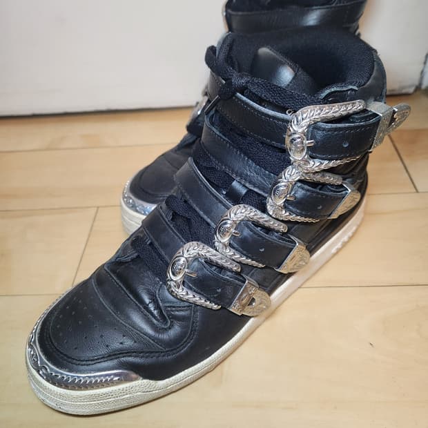 아디다스x제레미 스캇 JS 포럼 하이 265