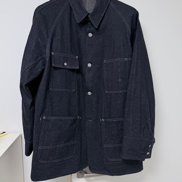 가격 이번주까지만 25ss 올드조 햄튼 데님 초어자켓 40 L