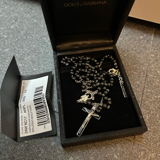 돌체앤가바나 로자리아 로사리오 목걸이