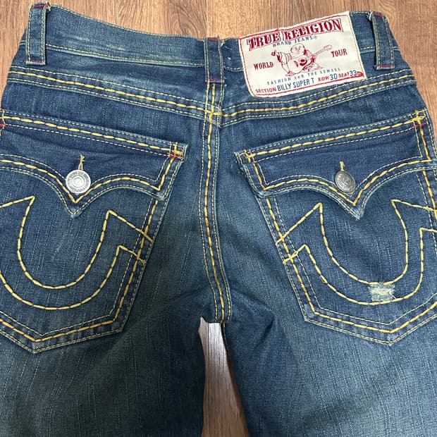 트루릴리젼 데님펜츠