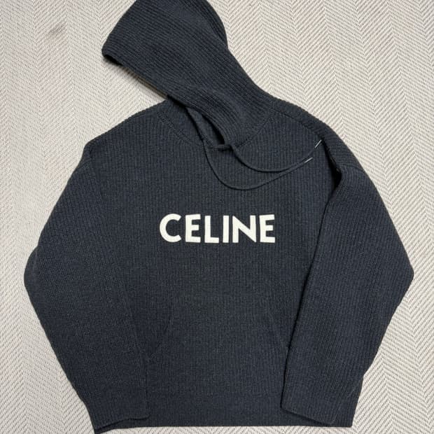 셀린느 리브드 후드티 M 25/26SS