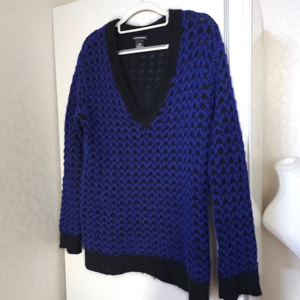 클럽모나코 앙고라 롱니트