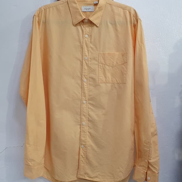 SLOWER 솔리드 긴팔남방(105)