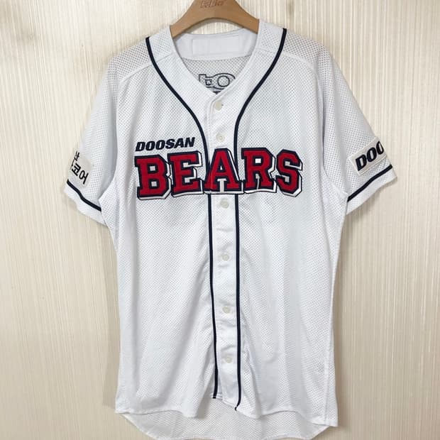 KBO 위팬 두산베어스 선수실착 홈유니폼/져지 #106 김영은