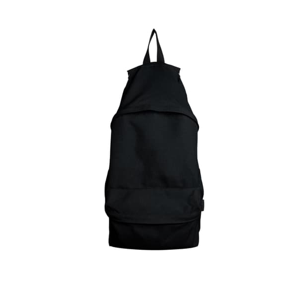 draped nylon backpack