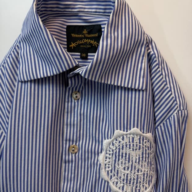 비비안 웨스트우드 앵글로매니아 스트라이프 셔츠 