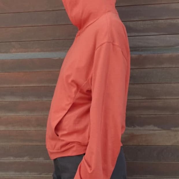 [4] 머듈 라운지 후드집업 레드