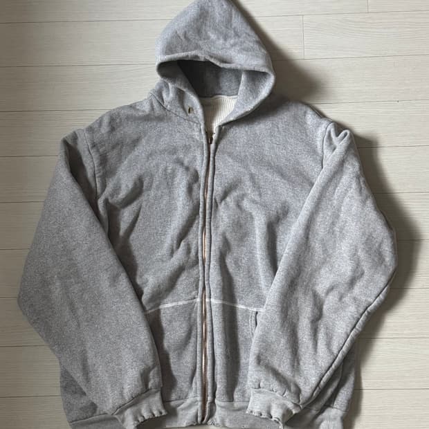 (3)24fw 아프레쎄 빈티지 후드집업 그레이