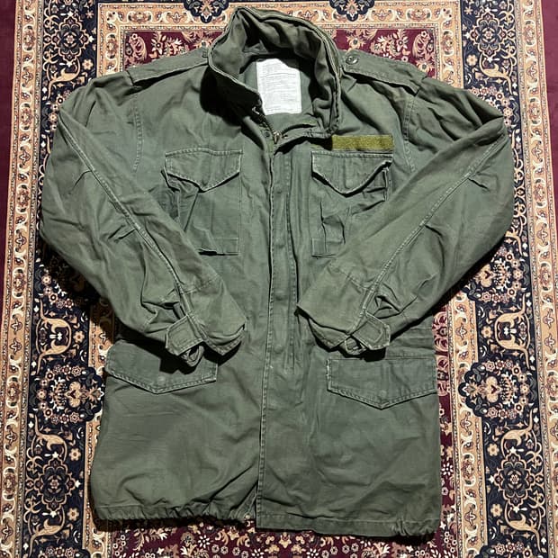 미군 오리지널 M-65 필드자켓 1971년 DSA
