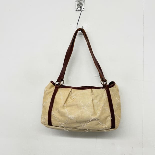 (JPN) DAY-DREAMING 캔버스 레더 숄더백