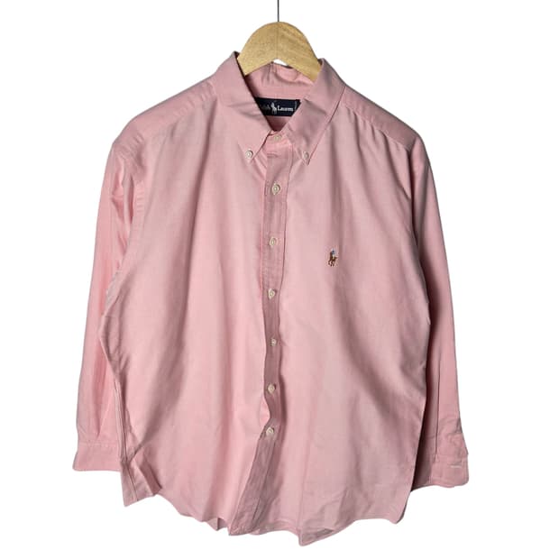 [Ralph Lauren] 랄프로렌 핑크 옥스포드 버튼다운 셔츠