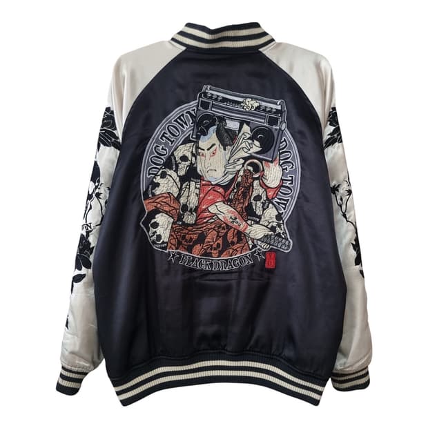 (급처) [DOG TOWN] 독타운 블랙드래곤 사무라이 스카쟌 L