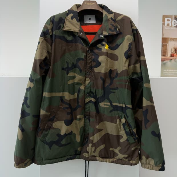 [xl/105]언디핏 카모 코치자켓