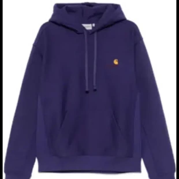 칼하트 wip 스크립트 후디 퍼플 L