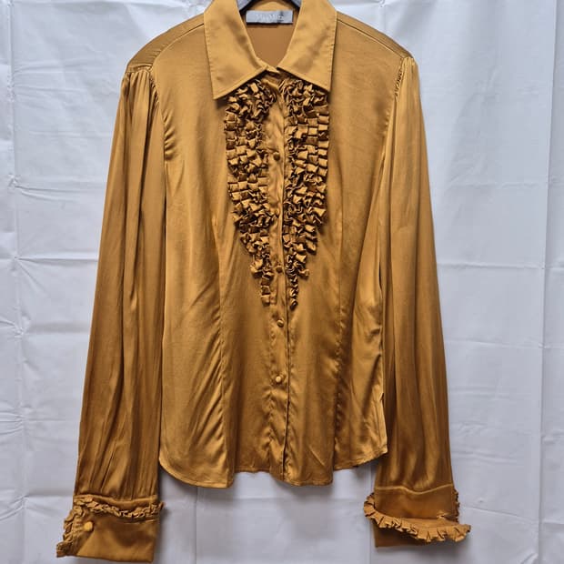 막스마라 실크 블라우스 