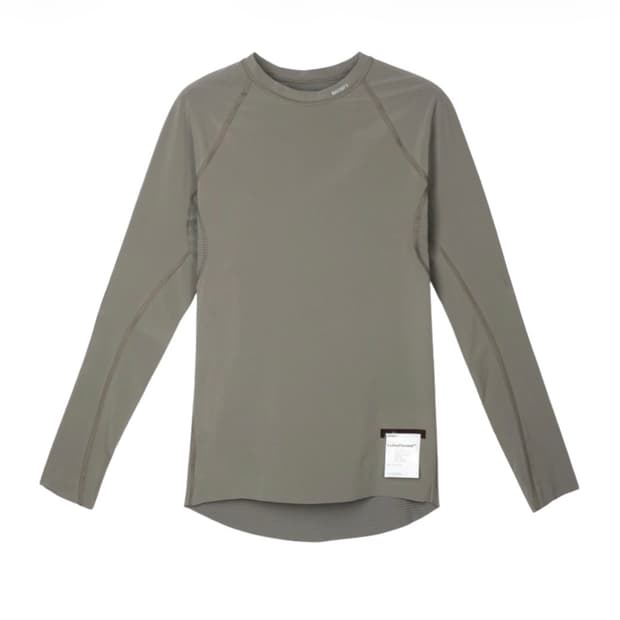 (M) 새티스파이 저스티스 커피써멀 베이스 롱슬리브 티셔츠 레