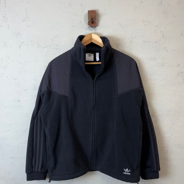아디다스 트레포일 플리스 트랙탑 자켓