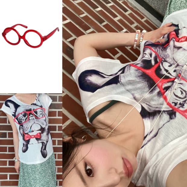 4차원 괴짜걸 코디세트