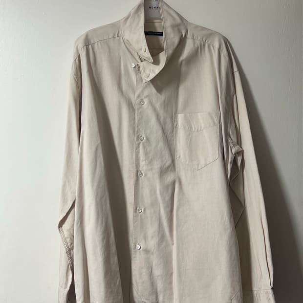 해칭룸 비대칭 셔츠