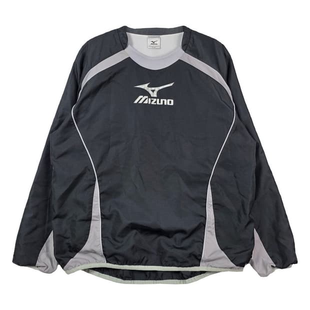 미즈노 00s 아카이브 빅로고 립스탑 웜업 피스톨