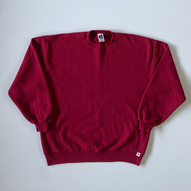 (XL) 러셀 애슬레틱 플레인 스웻셔츠