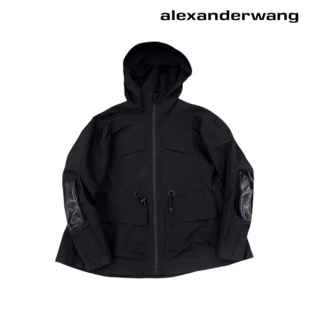 알렉산더왕 X H&M 바람막이 자켓 블랙 
