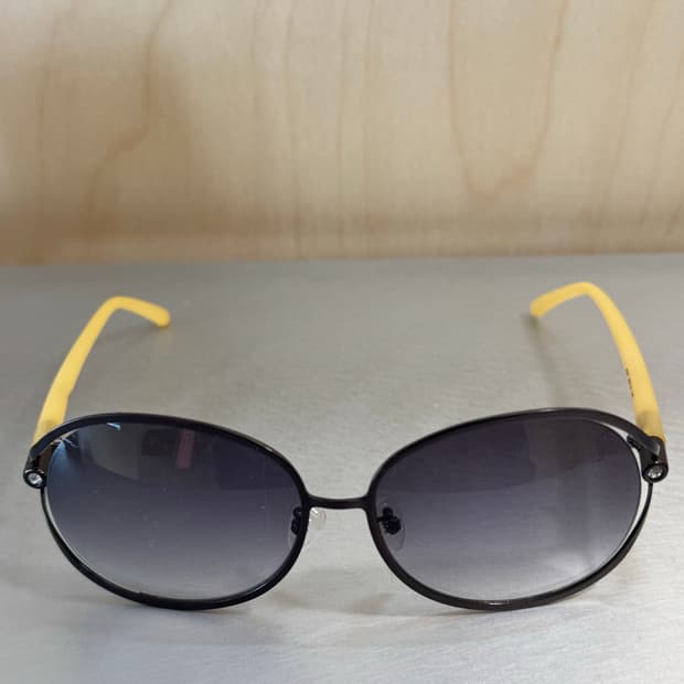 라운드 메탈 선글라스