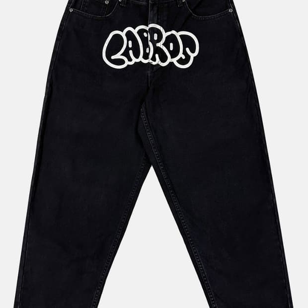 라브로스 버블 로고 데님