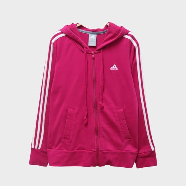 아디다스 핫핑크 딸기우유 트랙 져지 63449