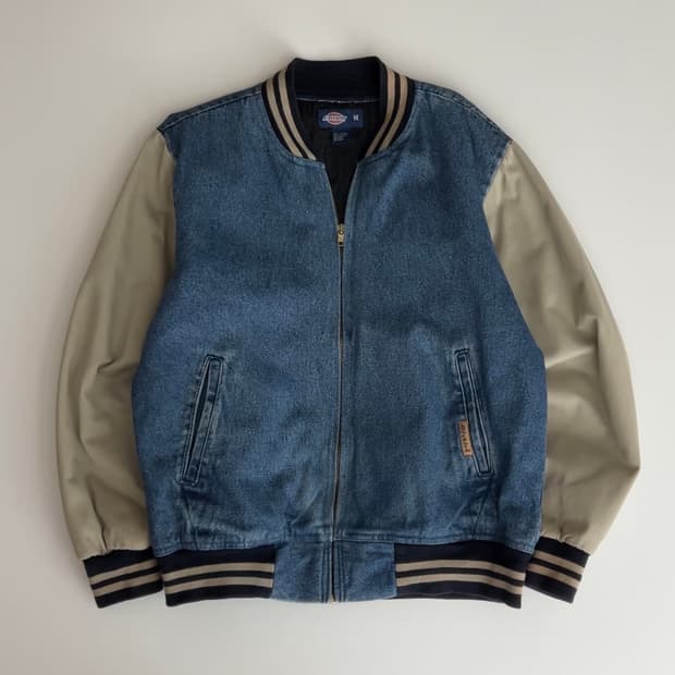 디키즈 데님 바시티 자켓 M