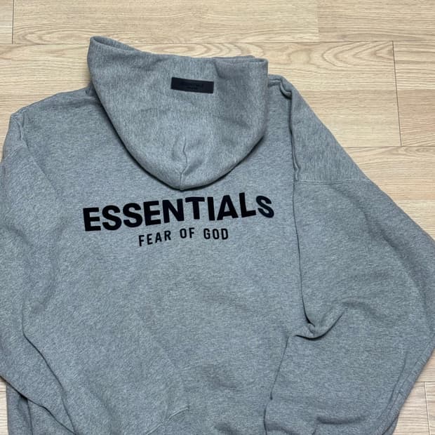 에센셜 후드 다크 오트밀 L