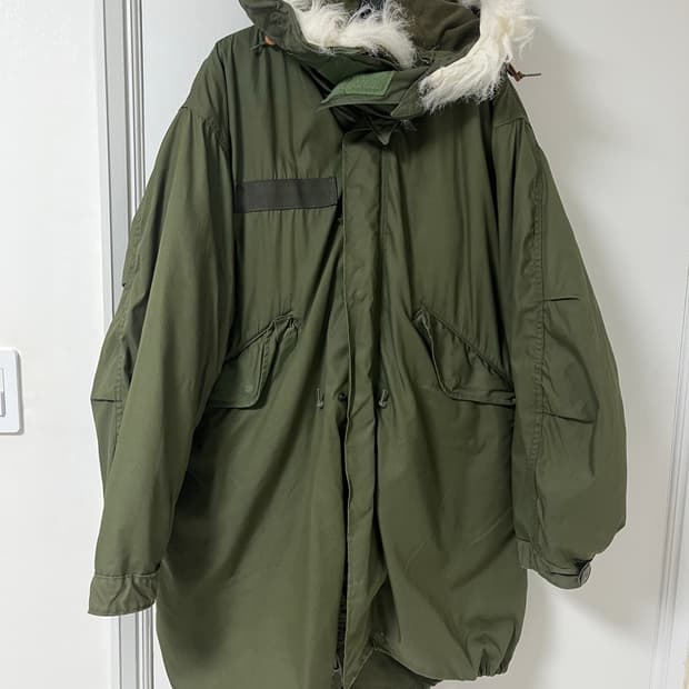 [S] 미군 OG 데드스탁 M65 피쉬테일 개파카 모즈코트