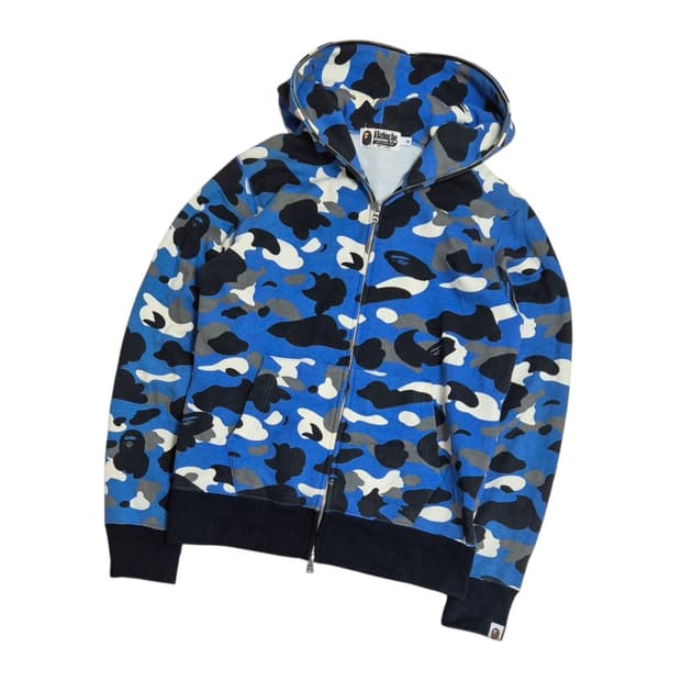 Bape 베이프 카모 후드집업