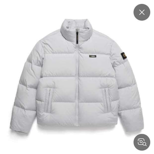 네셔널지오그래픽 숏패딩 M