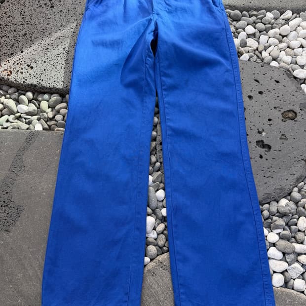 1990s PORTEX WASHED BLUE 빈티지 프렌치워크팬츠
